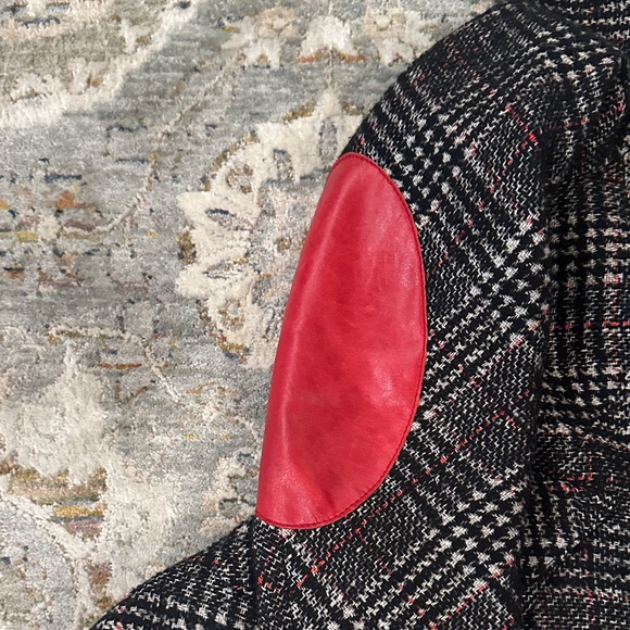 Smythe equestrian Black and White Plaid Blazer - Picture 10 of 15